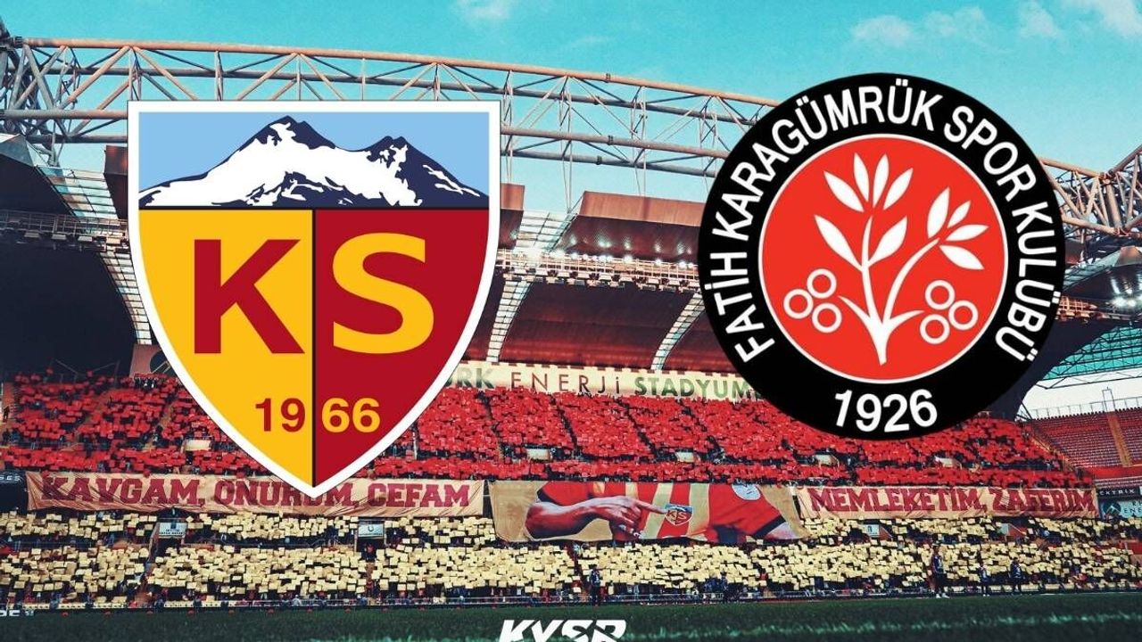 Kayserispor Fatih Karagümrük maçının bilet fiyatları belli oldu
