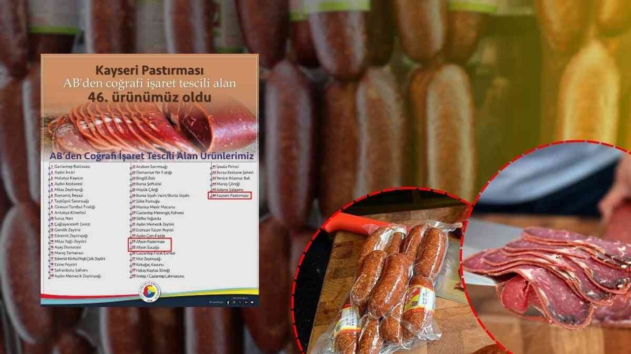 Kayseri’ye buruk haber: Kayserililer pastırmayla sevindi, sucukla üzüldü!