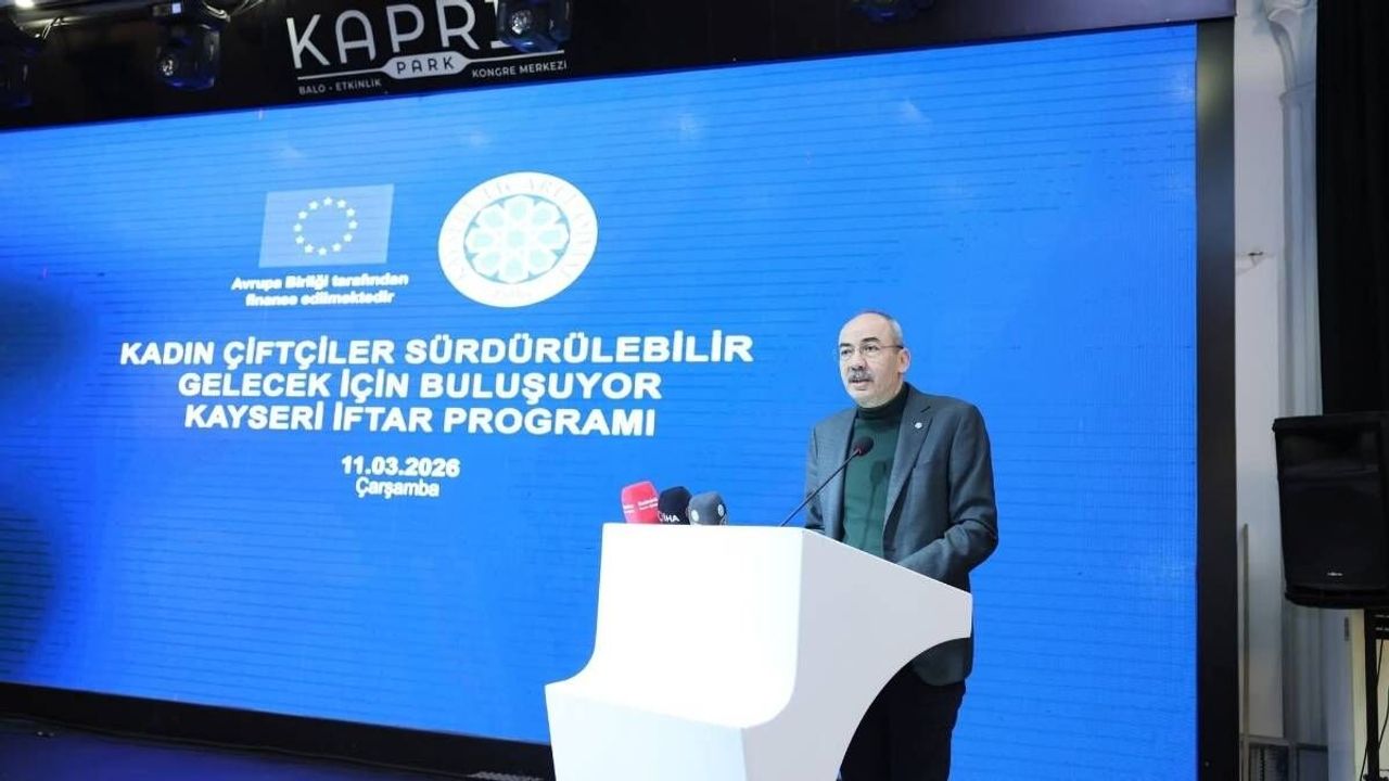 Kayseri Ticaret Odası Başkanı Ömer Gülsoy, kadın çiftçilere seslendi: Sizin sesiniz olmaya devam edeceğiz