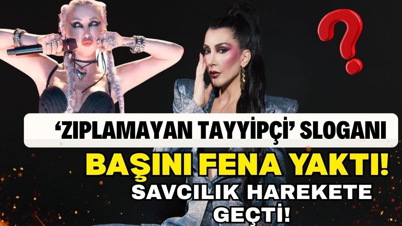 'Zıplamayan Tayyipçi' sloganı Hande Yener'in başını fena yaktı!