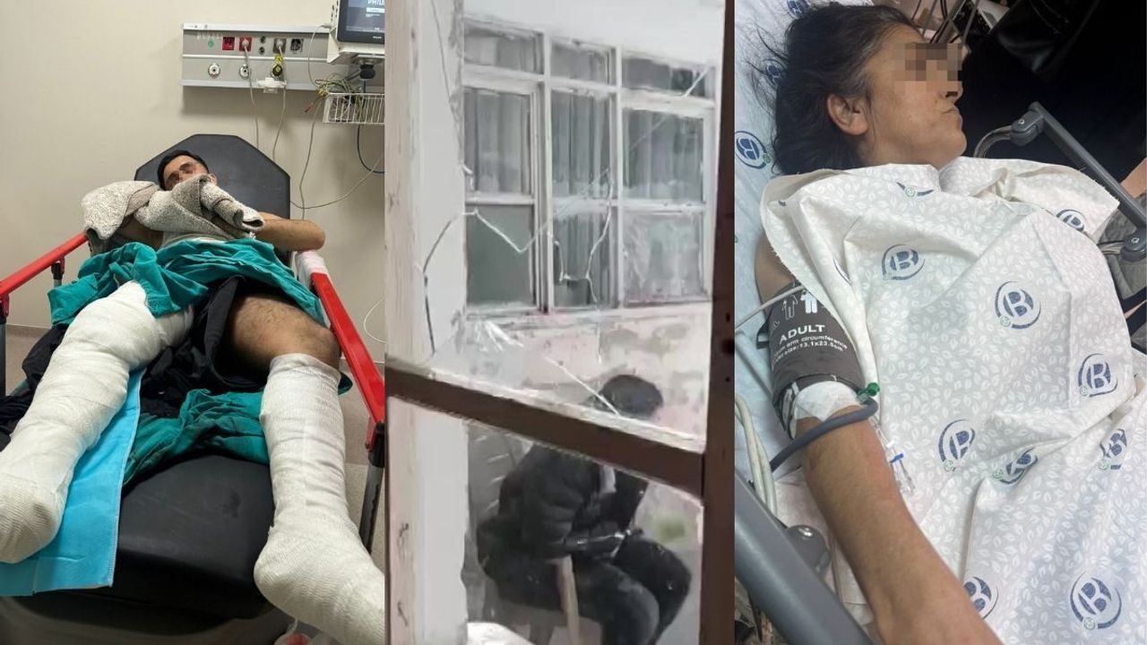 Polisiz deyip kurşun yağdırdılar! Anne oğul yaralandı