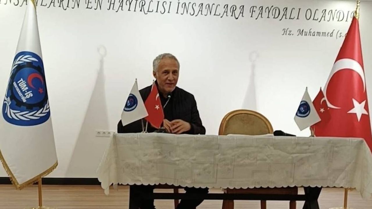Tüm İş Genel Başkanı Mahmut Şahin’den dikkat çeken çıkış! ‘’Bütün yetkililer rahatsız olmalı’’