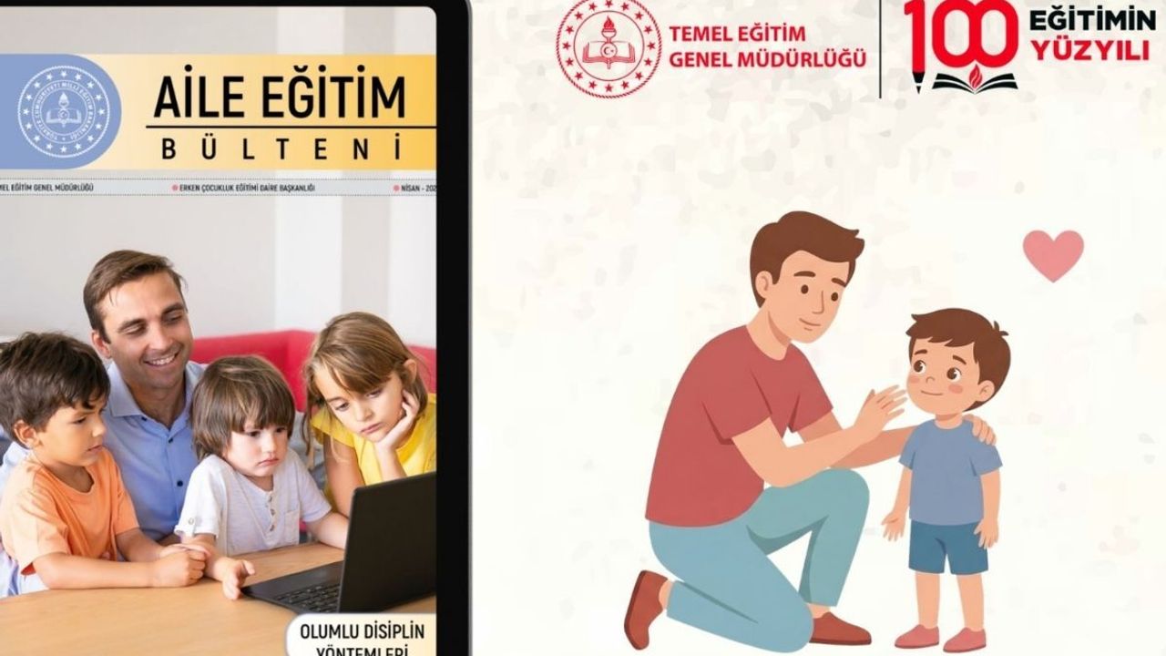 Aile eğitim bülteni nisan sayısı yayınlandı: Olumlu disiplin yöntemleri