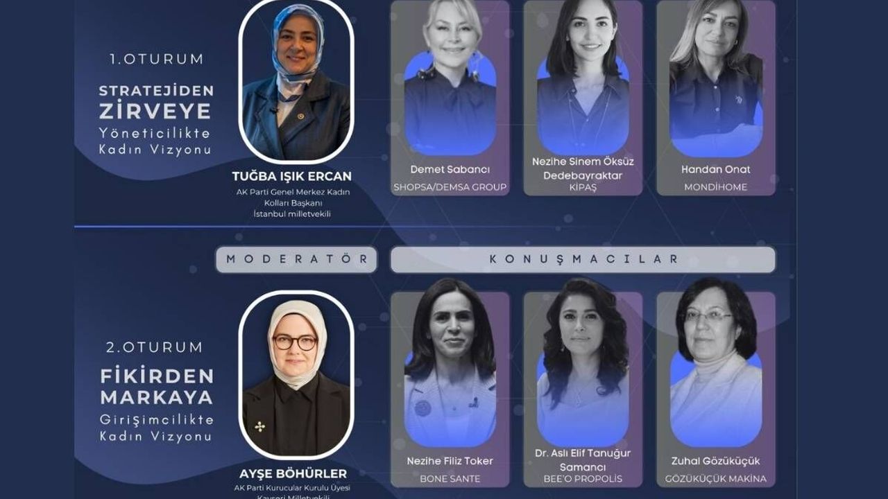 Kadın Liderler Kayseri’de sahne alacak!