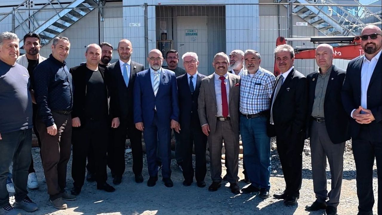 AK Partili Cıngı açıkladı: Almanya’nın en büyüğü Türkler tarafından inşa ediliyor