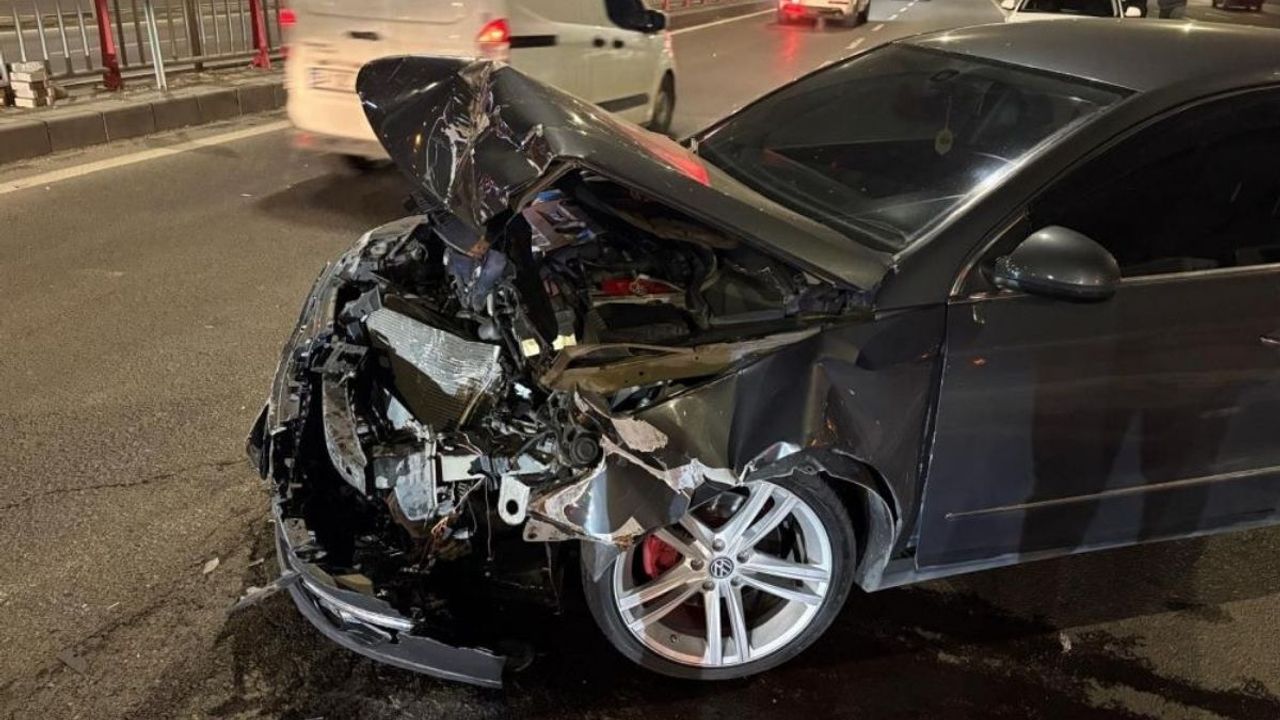 Fevzi Çakmak’ta trafik kazası: 1 kişi yaralandı