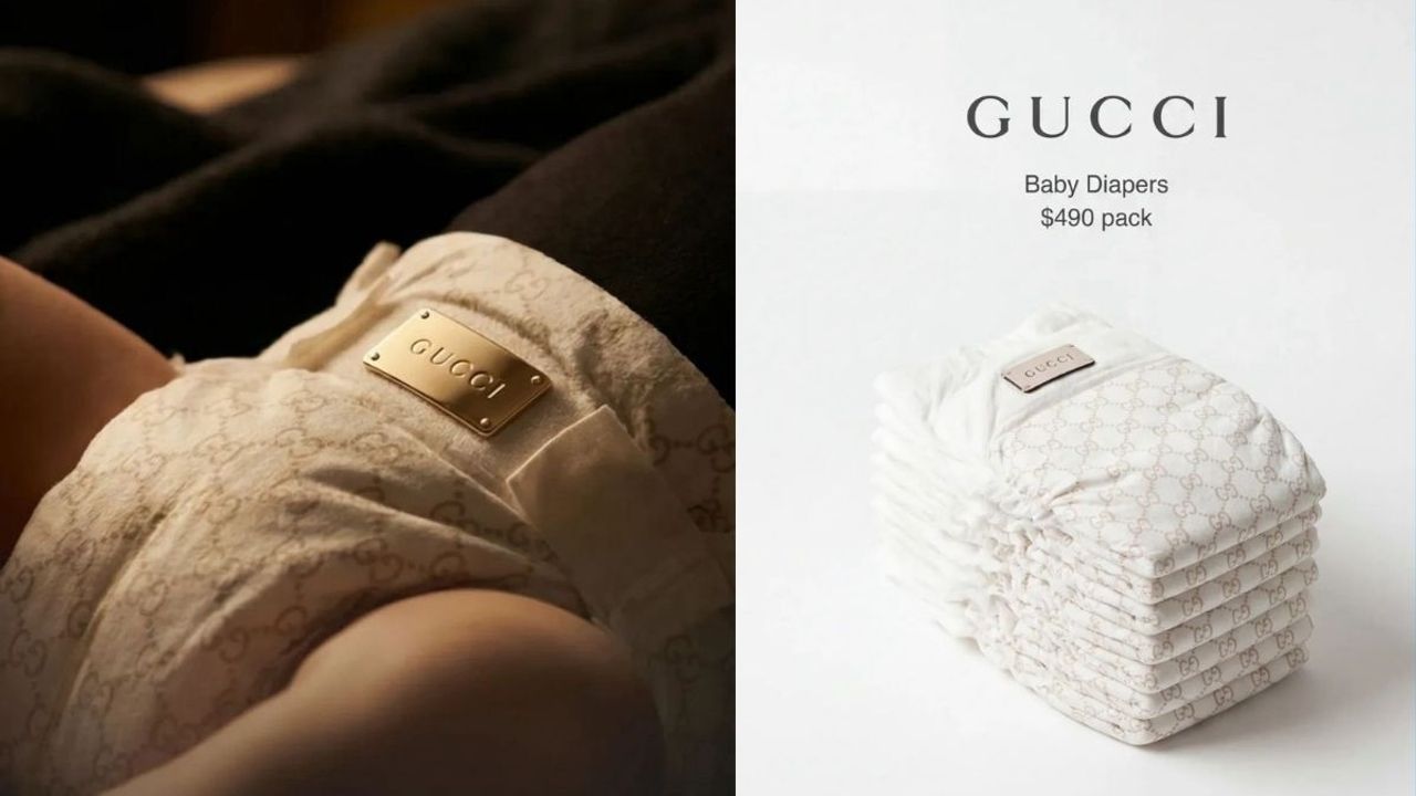 Gucci biberon isteği sosyal medyada tepki çekti