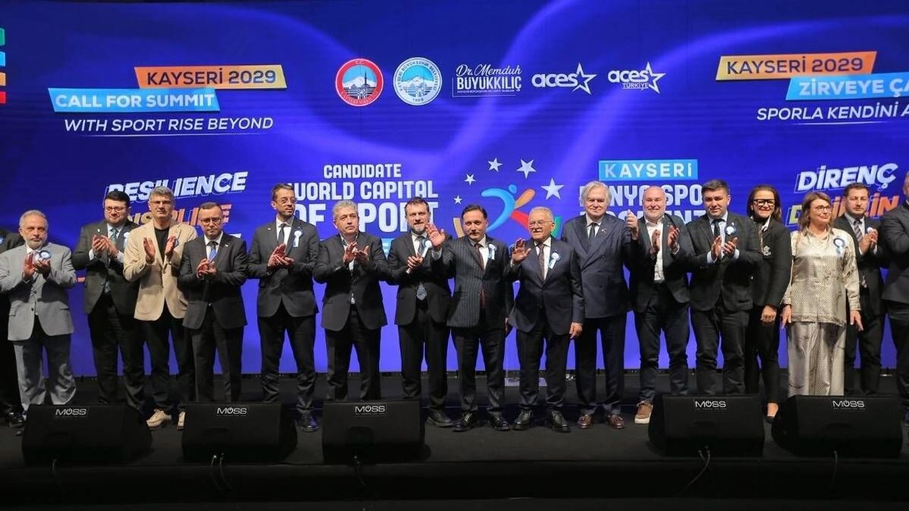 Kayseri yüzde 99.5 dünya spor başkenti olacak