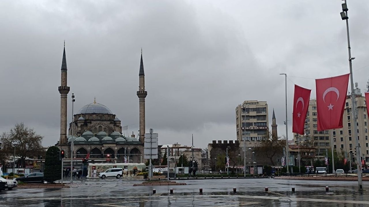 Kayseri’de Pazar günü yağış uyarısı