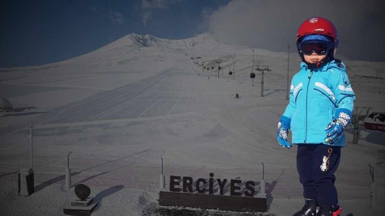 Kayserili küçük Yusuf’un Erciyes aşkı arkadaşlarına ilham oldu!