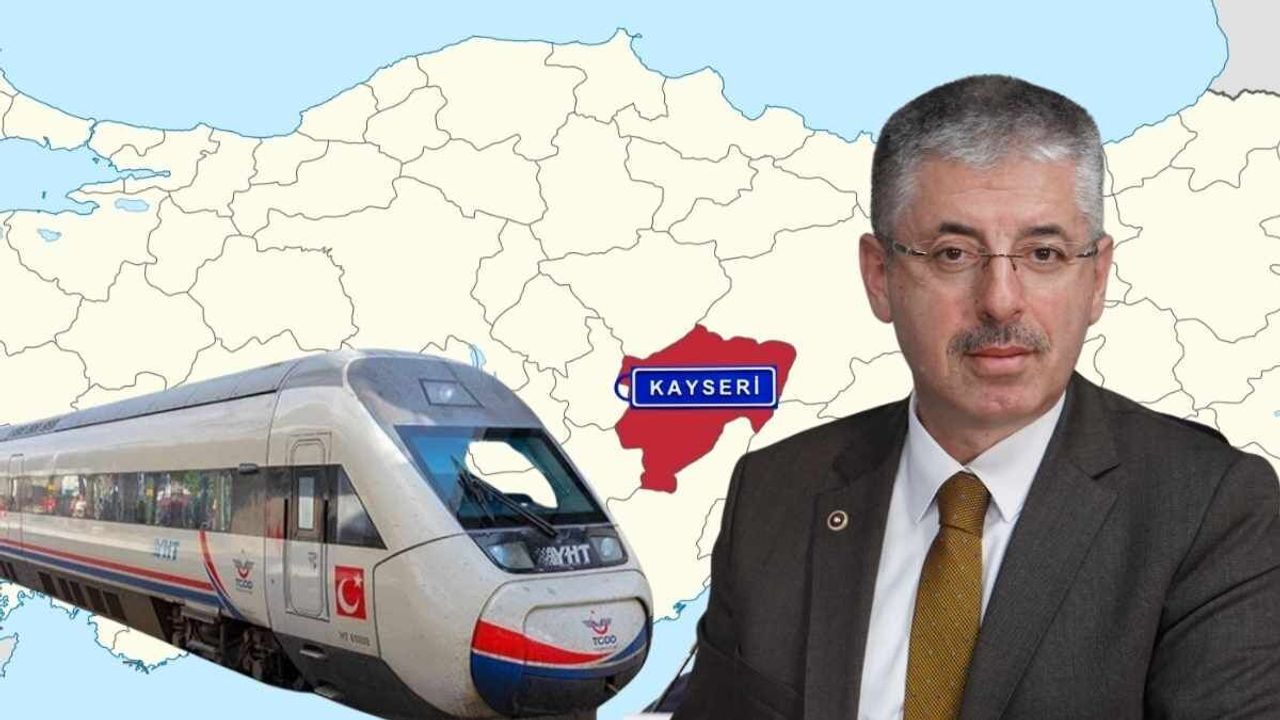 Şaban Çopuroğlu Kayseri hızlı tren için o yılı işaret etti!