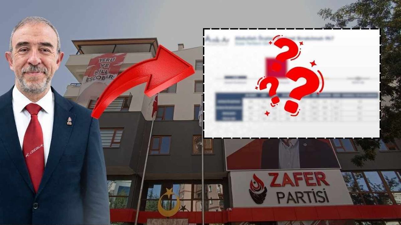 Zafer Partisi Genel Başkan Yardımcısı tartışmalı anket hakkında: ‘Salaklık ve cehalet’