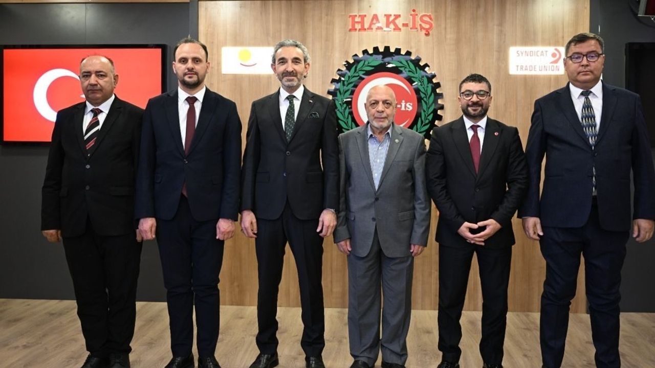 HAK- İŞ Kayseri Başkanı Navruz Genel Başkanı Ankara’da ziyaret etti