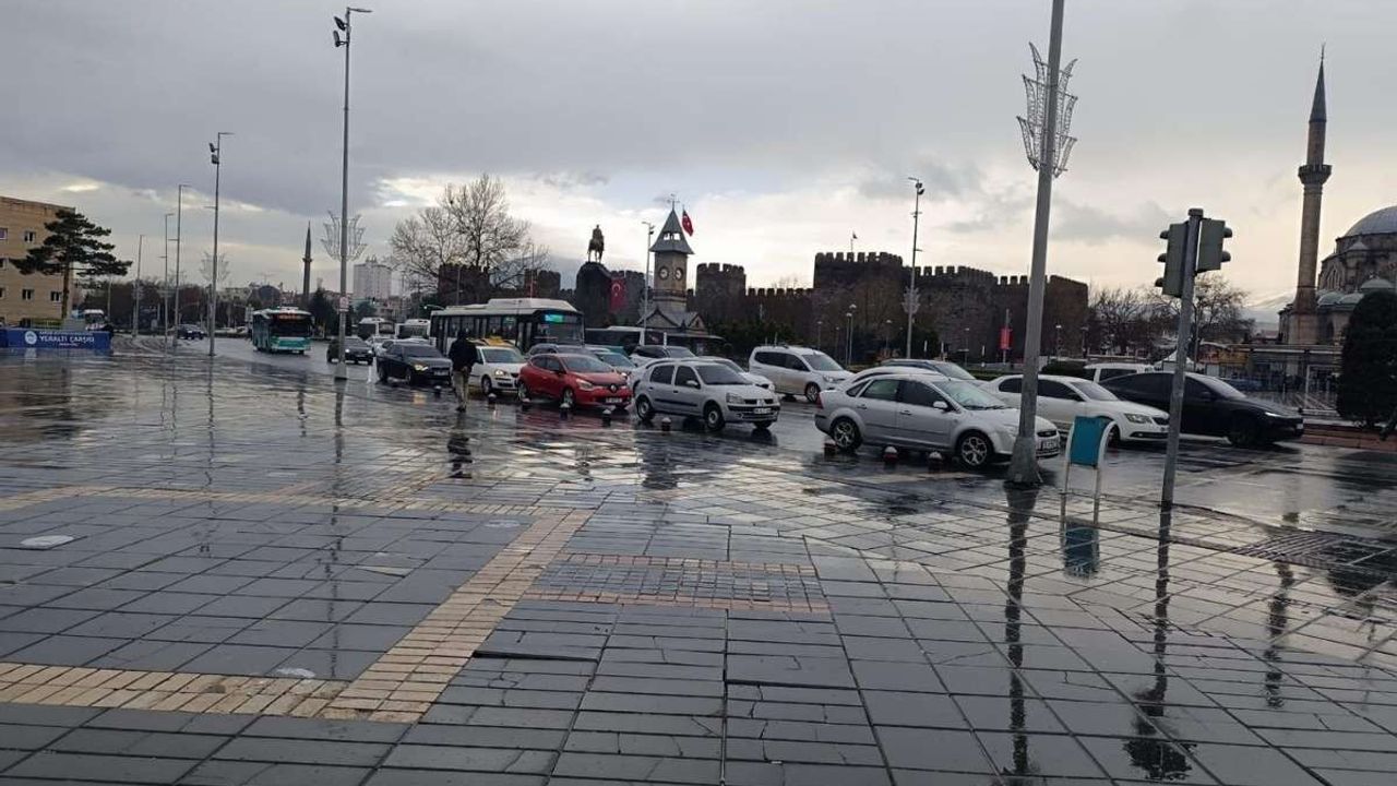 Kayseri’de şemsiyeleri hazırlayın! 5 günlük tahmin açıklandı