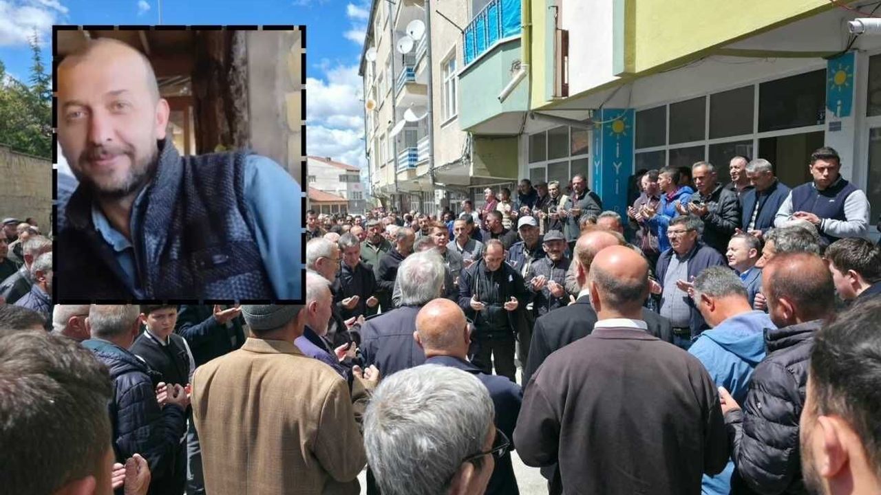 Bünyan’da kalp krizi geçiren muhtar son yolculuğuna uğurlandı
