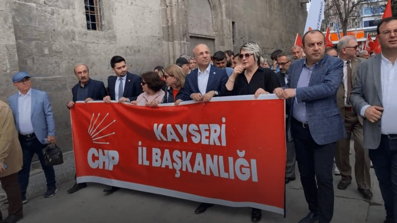 Kayseri’de CHP’li isimlerden 1 Mayıs mesajları