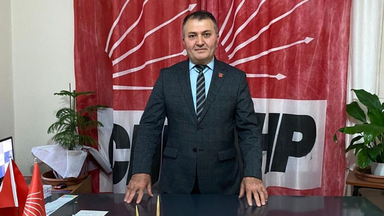Develi’de CHP İlçe Başkanlığına Faruk Kürkçü seçildi