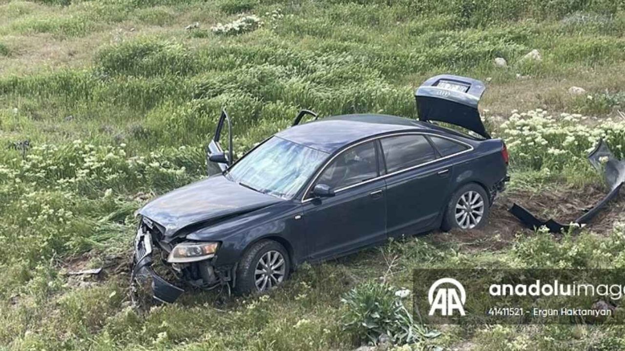 Polisten kaçan ehliyetsiz sürücü kaza yapınca yakalandı