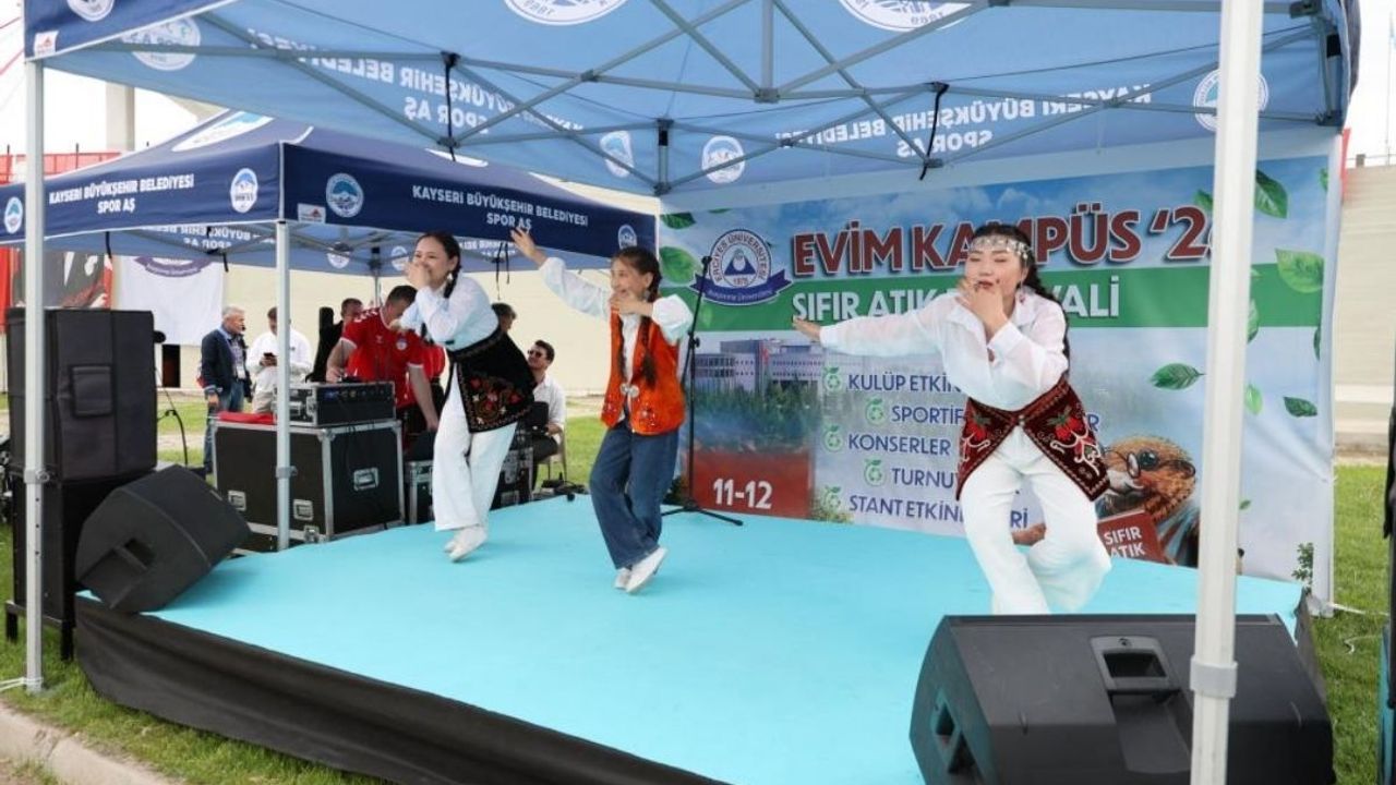 Erciyes Üniversitesi'nde festival başladı!