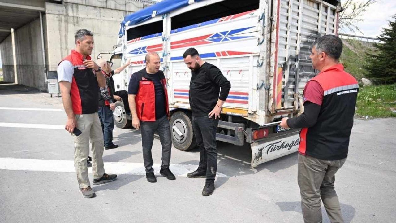 Kayseri’de kurban mesaisi başladı: Yollarda sıkı denetim!