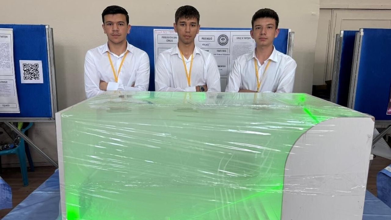 Kayseri lisesi öğrencilerinden KAYLAKS projesi