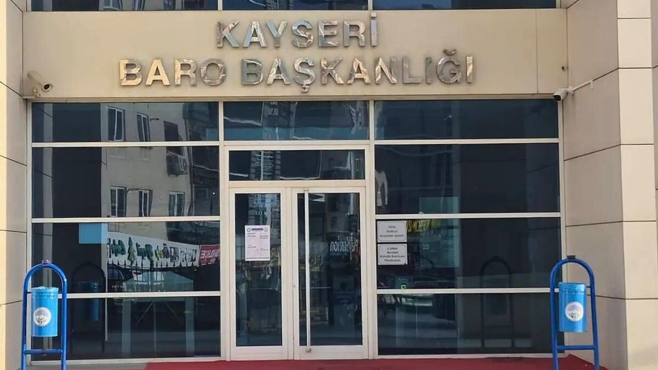 Kayseri Barosu: Demokratik anayasal düzene ve halk iradesine yargı eliyle müdahale edilemez