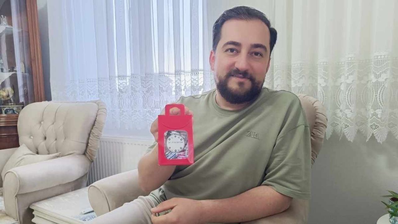 Kayseri’de kapısını çalan çocuklara el emeği sürpriz