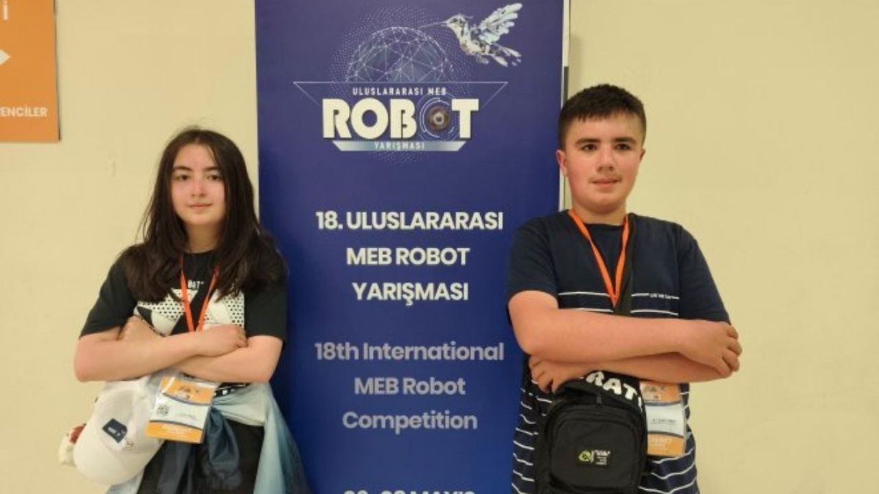 Kayseri okulları robot yarışmasında zirvede