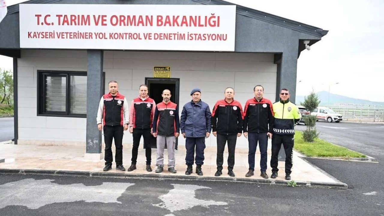 Kayseri’de kurban bayramı öncesi sıkı denetim