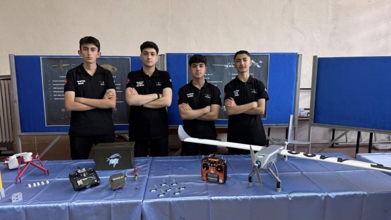 Kayserili öğrencilerden yerli savunma teknolojisi