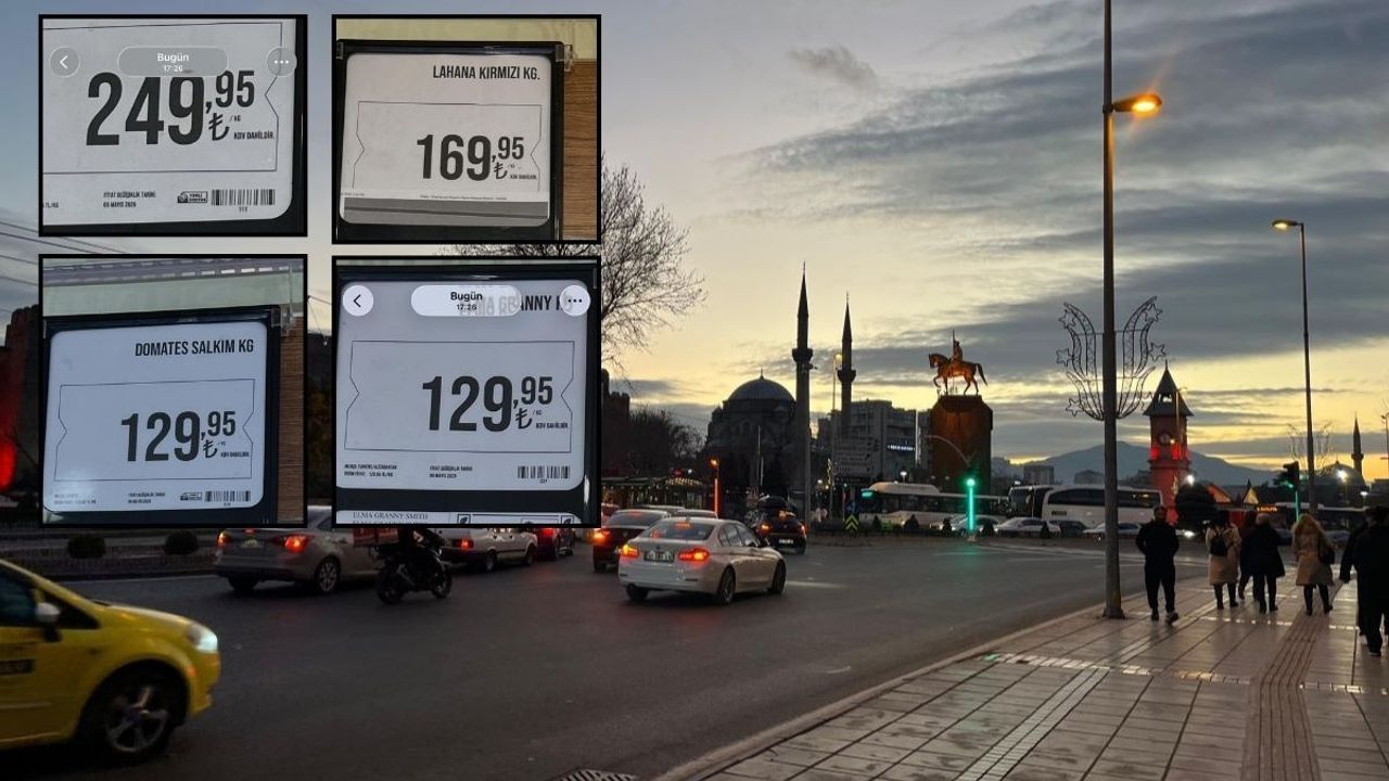 Kayseri’de pazar ve market fiyatları cep yakıyor