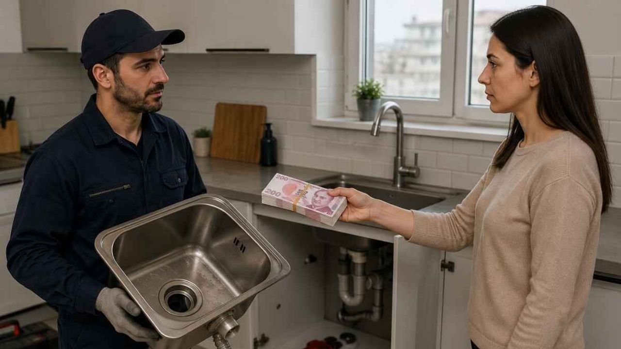 Lavaboya dökmeyin uyarısı yapıldı: 30 bin lira masraf çıkarıyor!