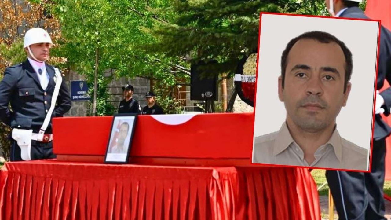 Kayseri Emniyeti’nden Gazi Mehmet Emrullah Kaya son yolculuğuna uğurlandı