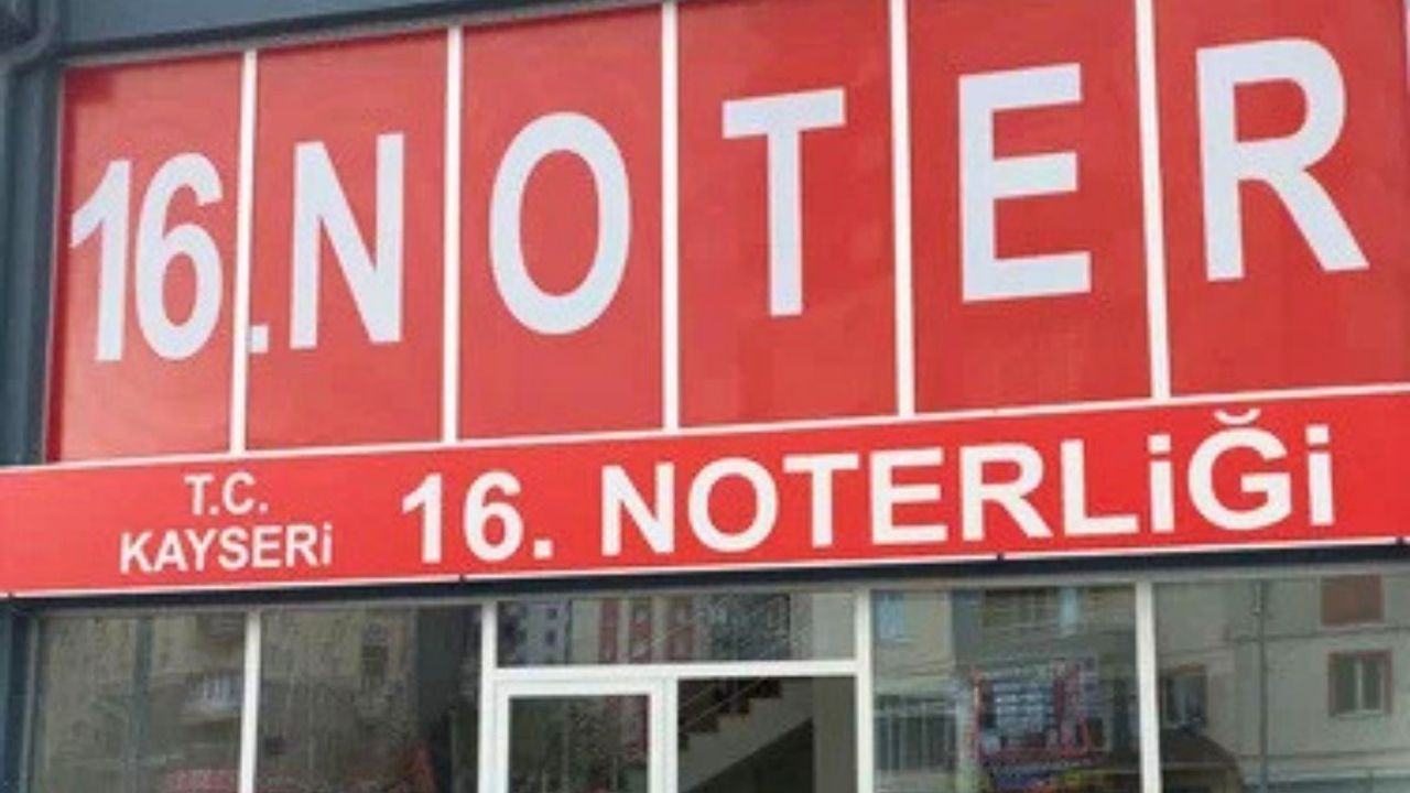 Kayseri’de noterlik hizmetleri: noterlik sayısı, noter nasıl olunur, noterlik ücretleri neler?