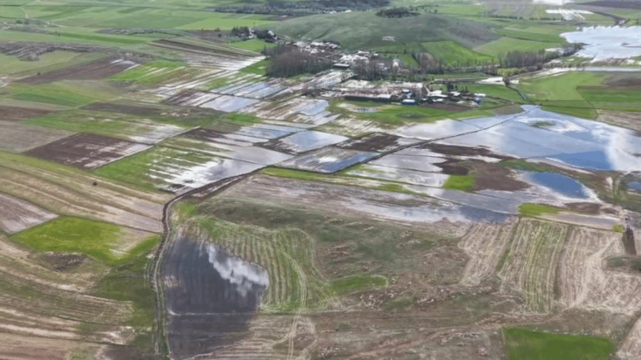 Sağanak felakete yol açtı: 30 evle iletişim kesildi!
