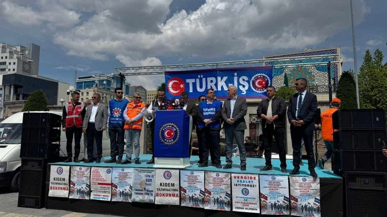 TÜRK-İŞ Kayseri: ‘Bu tablo görmezden gelinemez’