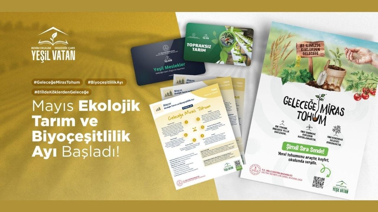 Yeşil Vatan etkinliklerinde mayıs teması belli oldu