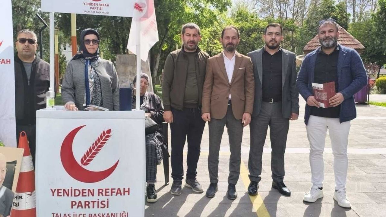 Yeniden Refah Partisi, Kayseri’de 13 ilçede harekete geçti!