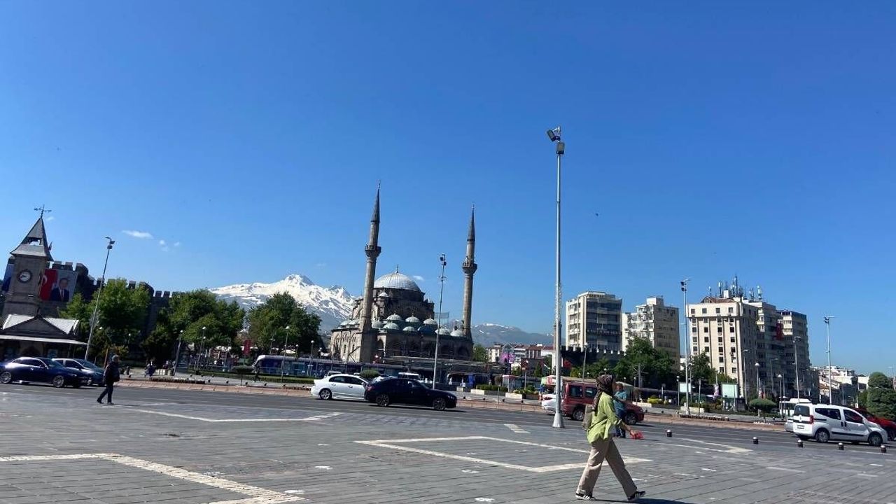 Meteoroloji uyardı! Kayseri’de sıcaklık 36 dereceye kadar yükselecek