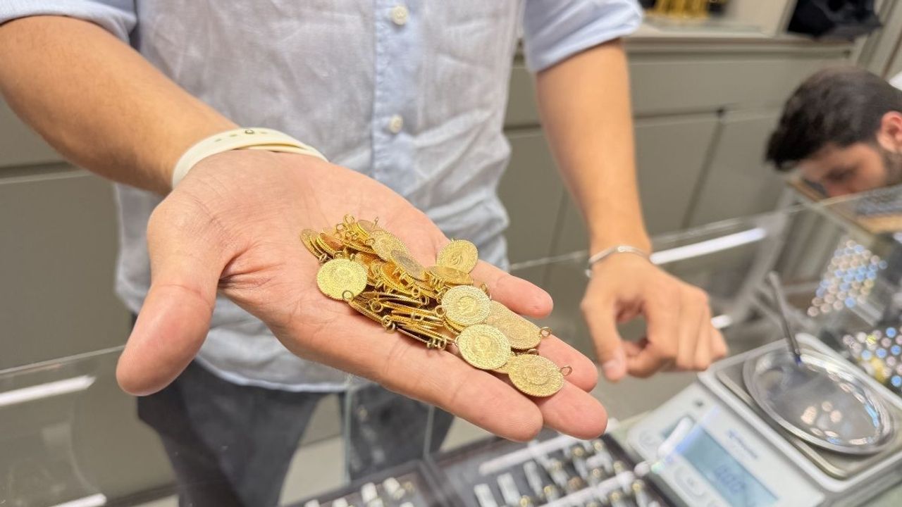 Çeyrek ve tam altında düşüş: Kayseri’de altın fiyatları geri çekildi