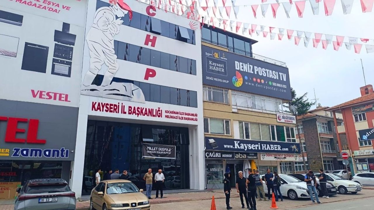 CHP Kayseri’de kriz derinleşiyor: Polis önlem aldı