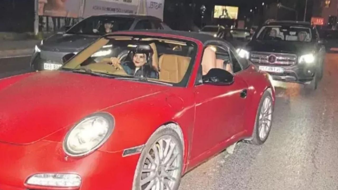 Feyza Civelek’in milyonluk Porsche sevdası!