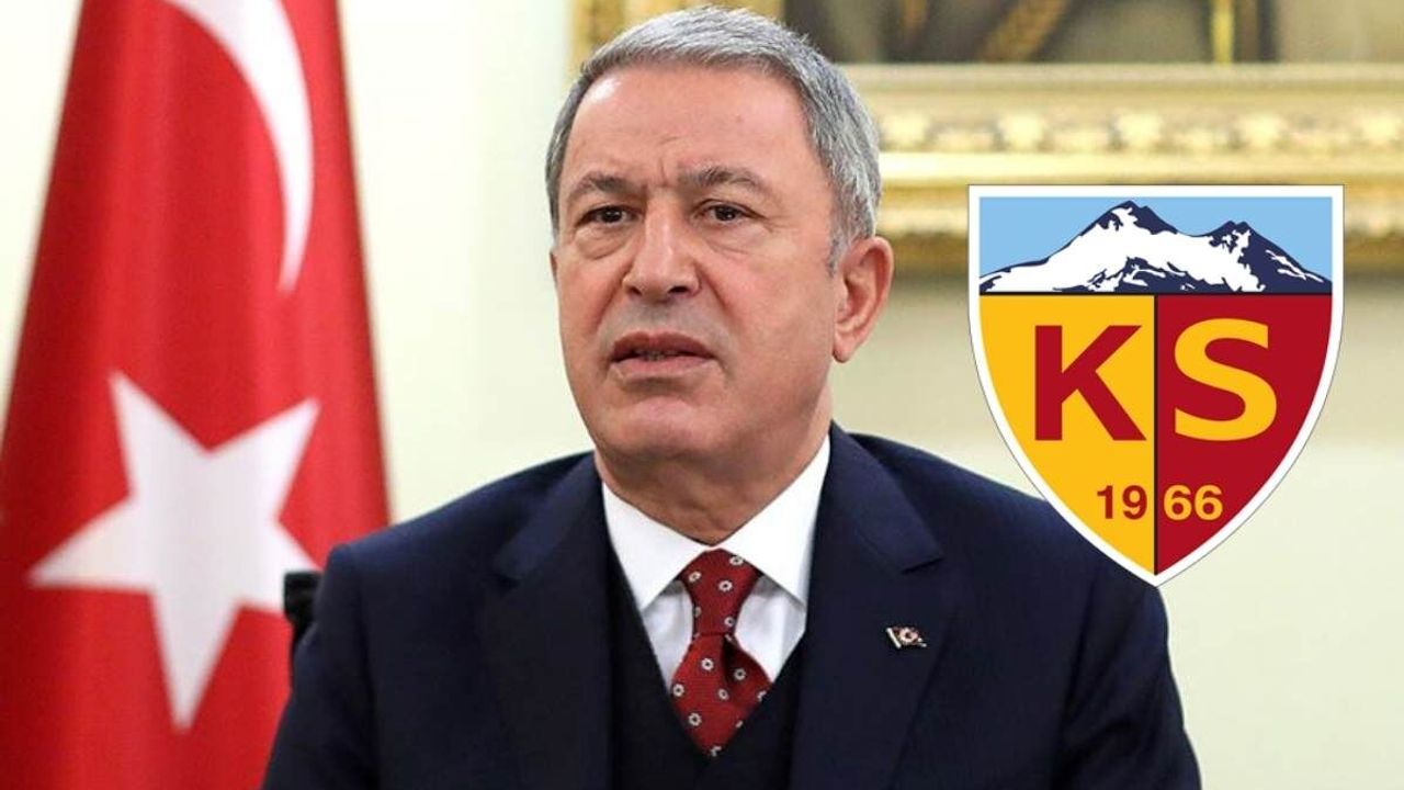 Hulusi Akar’dan net Kayserispor mesajı! Kimsenin şüphesi olmasın