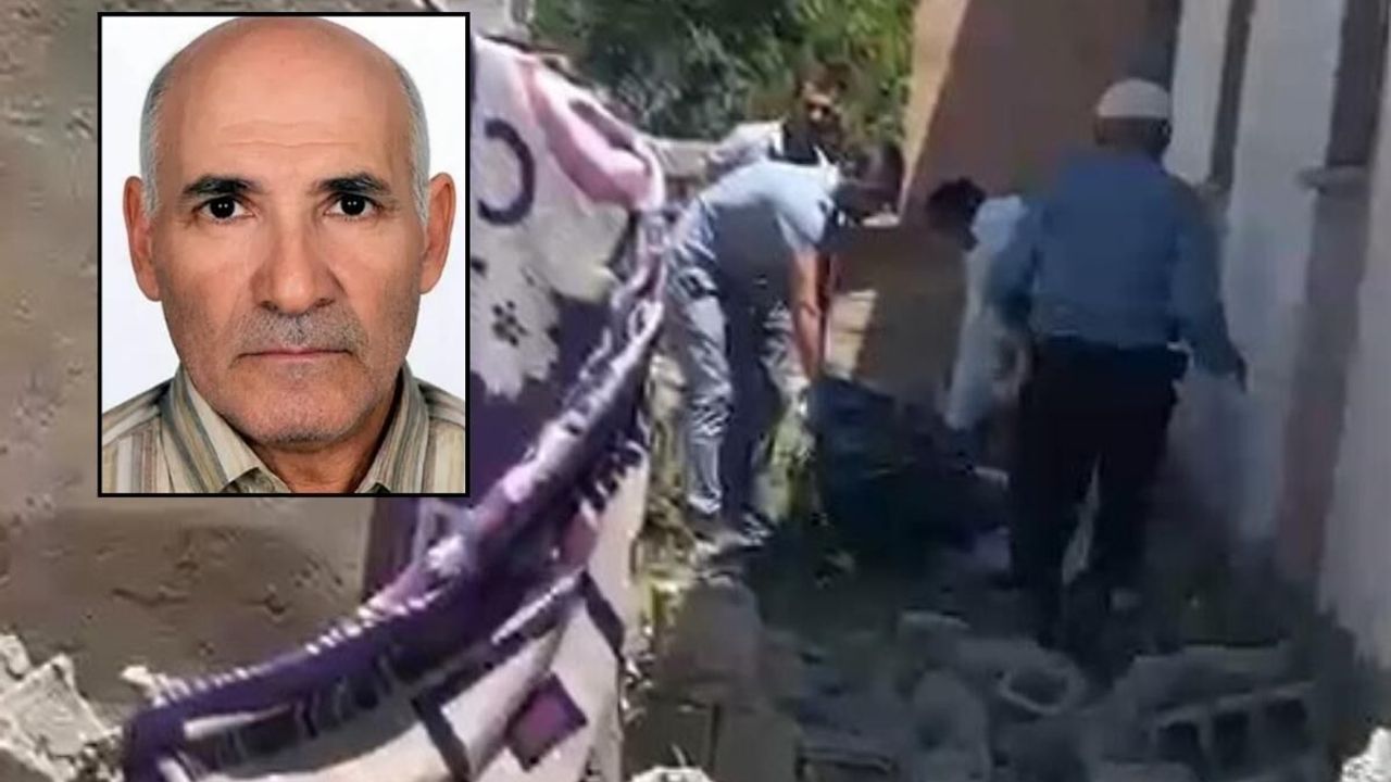 Yalnız yaşayan adam evinin bahçe duvarı altında ölü bulundu!