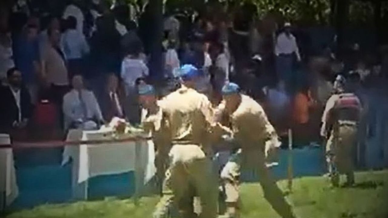 Kahramanmaraş'ta güreş kavgası! Eşleştirme tartışması arbedeye dönüştü