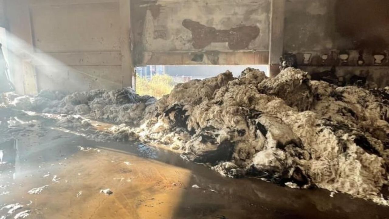 Kahramanmaraş'ta yangın çıktı! İtfaiye seferber oldu