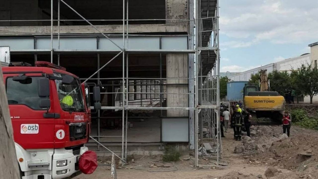 Kayseri OSB'de iş kazası: Duvarın altında kalan genç işçi hayatını kaybetti
