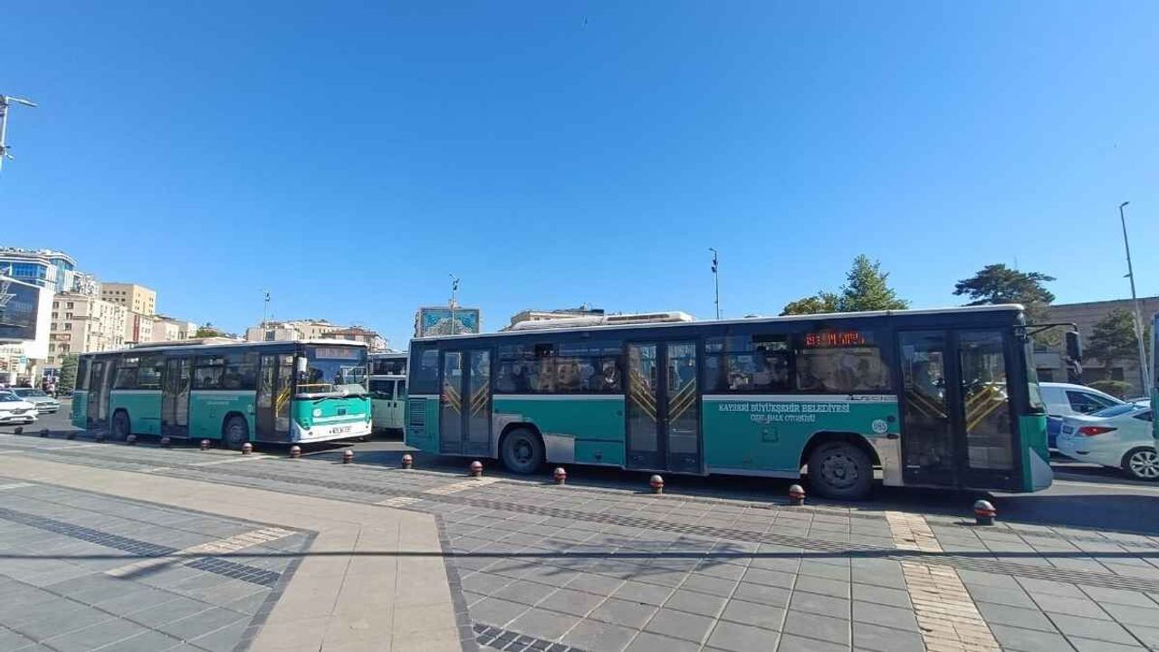 Kayseri otobüs hatlarında güzergâh ve saat güncellemesi