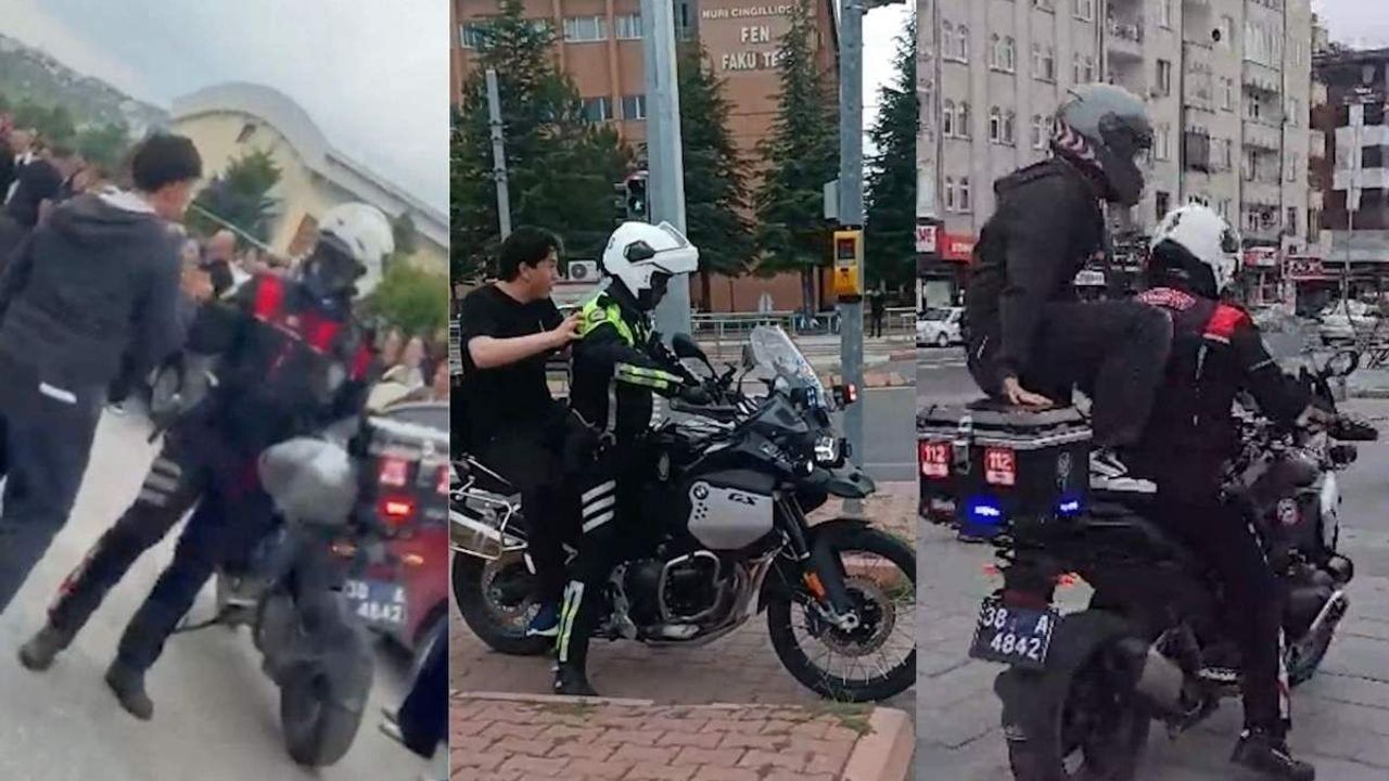 Kayseri’de YKS’ye geç kalan öğrenciler için polis harekete geçti