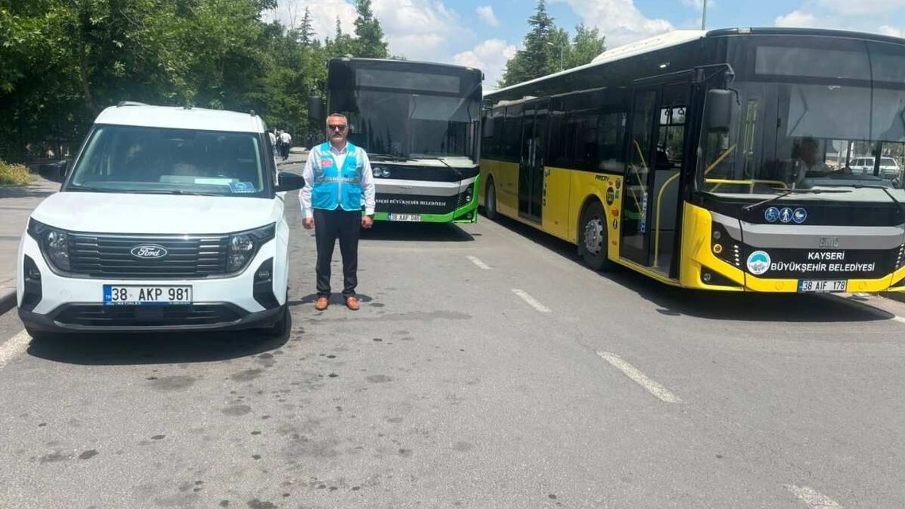 Kayseri’de zamanla yarış: 7 öğrenci sınava yetiştirildi